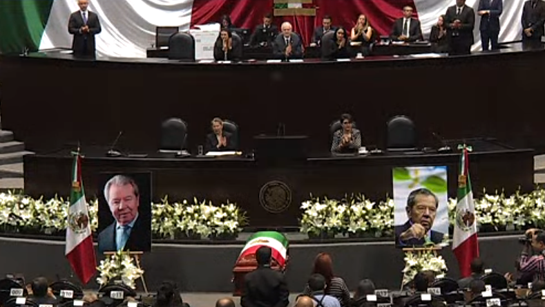 Realizan Homenaje A Porfirio Mu Oz Ledo En C Mara De Diputados