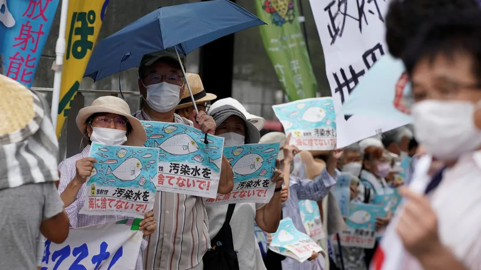 Japón inicia el vertido de agua radiactiva de la planta nuclear de