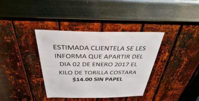 Por 'gasolinazo', kilo de tortilla aumenta tres pesos