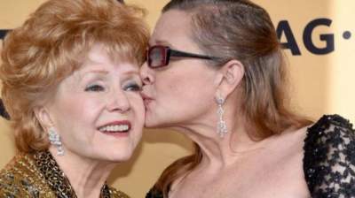 Realizan funerales de Carrie Fisher y Debbie Reynolds