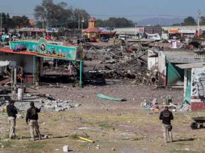 Suman 41 los muertos por la explosión en Tultepec