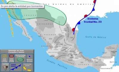 En pre alerta Baja California por tormentas