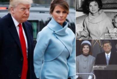 El look de Melania Trump, ¿una imitación de Jackie Kennedy?