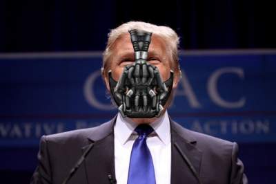 Donald Trump plagió a Bane, villano de Batman