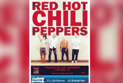 Los Red Hot Chili Peppers volverán a México