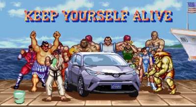 Toyota se une a Street Fighter II