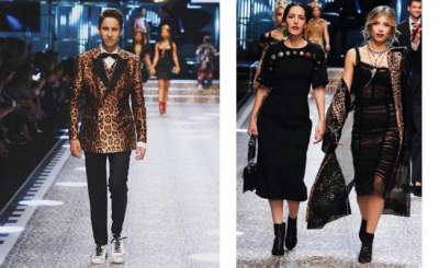 Influencers mexicanos desfilan en Milán para Dolce & Gabbana