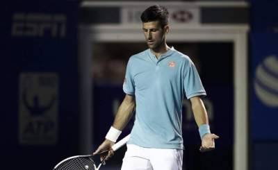 Novak Djokovic, eliminado del Abierto Mexicano
