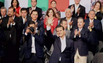 Asiste Peña Nieto a celebrar los 88 años del PRI