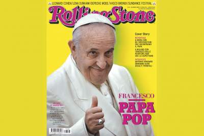 Francisco es "Papa pop" en portada de Rolling Stone