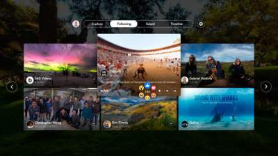 Facebook lanza app para navegar contenidos en 360°