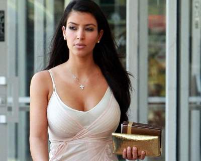 Kim Kardashian debutará en cine... con un vestido transparente 