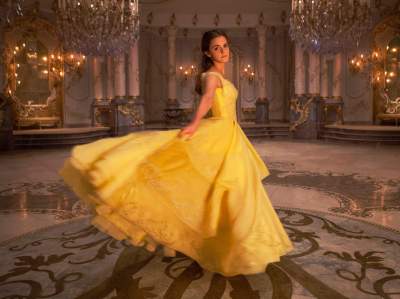 El vestido amarillo de Emma Watson en "La Bella y La Bestia"