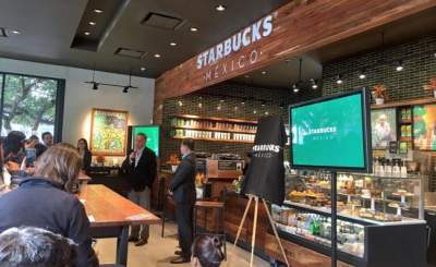 Starbucks México invertirá 800 mdp; planea abrir 100 tiendas más