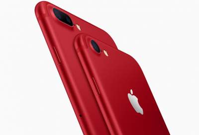  Lanza Apple edición especial de iPhone rojo