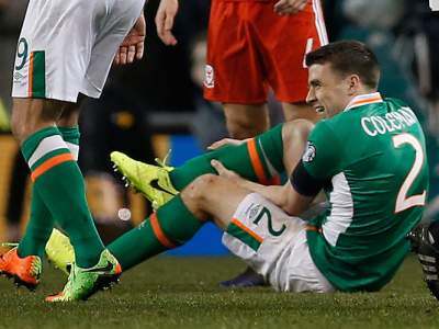 Terrible fractura de tibia y peroné en el Irlanda vs. Gales