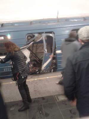 Alerta en Rusia por explosión en metro de San Petersburgo