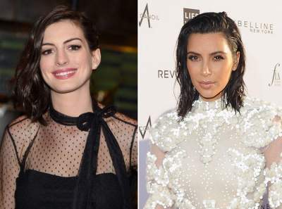 Esto piensa Anne Hathaway de Kim Kardashian tras trabajar juntas