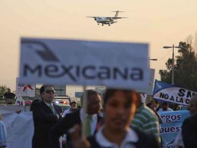 Avala juez federal pagos a exempleados de Mexicana de Aviación  