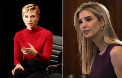 La razón por la que Scarlett Johansson llamó cobarde a Ivanka Trump 