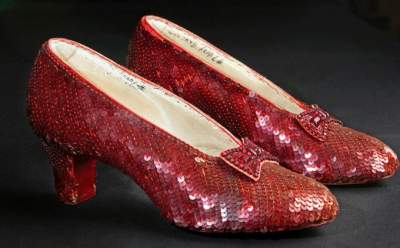 Retiran del Smithsonian zapatillas de rubí del Mago de Oz