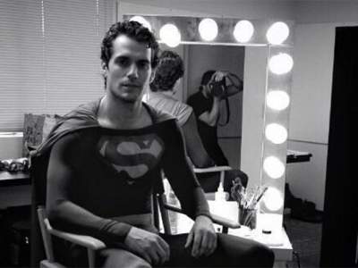 Henry Cavill utilizó el traje original de 'Superman' en casting