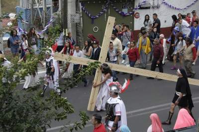 Asisten más de 350 mil a Pasión de Cuajimalpa