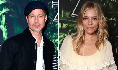 Sienna Miller aclara los rumores: tiene o no un romance con Brad Pitt