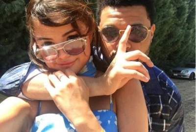 Selena Gomez presume foto con The Weeknd