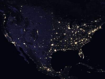 NASA muestra mapa nocturno de la Tierra