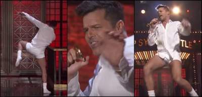 Ricky Martin enloquece a sus fans tras imitar a Tom Cruise
