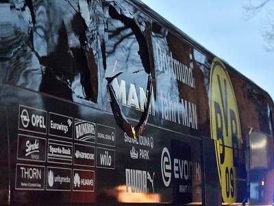 Cae presunto autor de ataque contra autobús del Dortmund