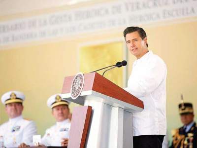 EPN ofrece en Veracruz combate a la impunidad