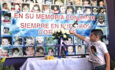 Con misa y globos recuerdan a niños fallecidos en la Guardería "ABC"