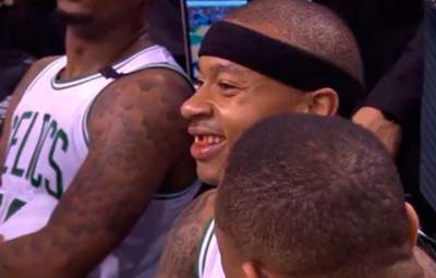  Jugador de los Celtics pierde un diente en pleno partido