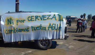 Movimiento "Mexicali Resiste", mantiene su rechazo a planta cervecera