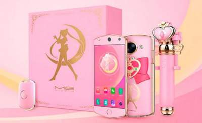 Lanzan smartphone inspirado en "Sailor Moon"