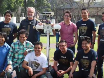 Robot mexicano competirá en Japón