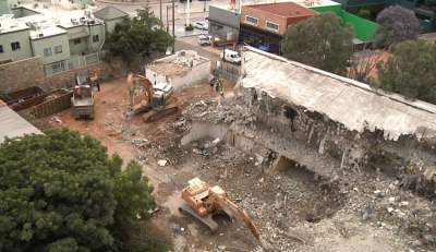 Demolición de ex Consulado Americano provoca inconformidad en Tijuana.