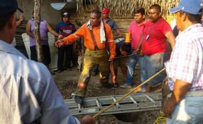 Mueren 5 familiares en Tabasco al caer en pozo contaminado con gases