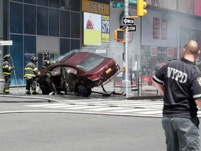 Identifican a responsable de atropellamiento en Times Square