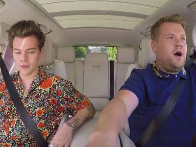  Harry Styles se une a Corden en nuevo 'Carpool Karaoke'