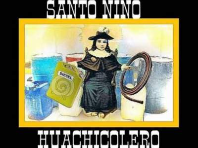 Convierten al Santo Niño de Atocha en el ‘Santo Niño Huachicolero’