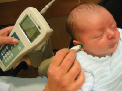 Prueba auditiva a recién nacidos