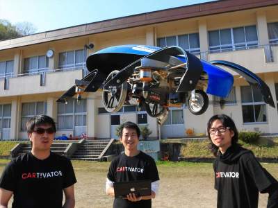 SkyDrive: el auto volador que encenderá el Pebetero en Tokio 2020