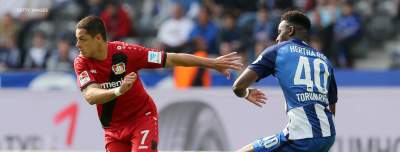 "Chicharito" regresa al camino del gol con el Bayer Leverkusen