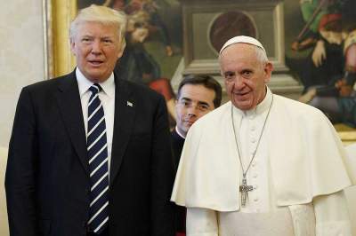  'Necesitamos paz', concuerdan Trump y el Papa durante su reunión