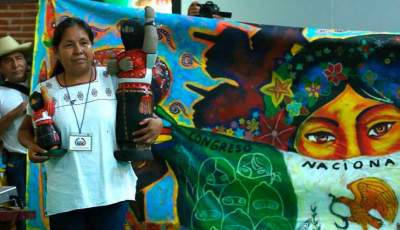 Zapatistas anuncian a su candidata a la presidencia de México 2018