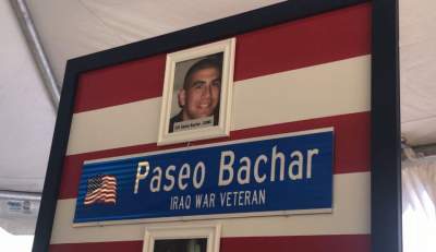 En honor a veterano mexicano caído nombran calle en Chula Vista.