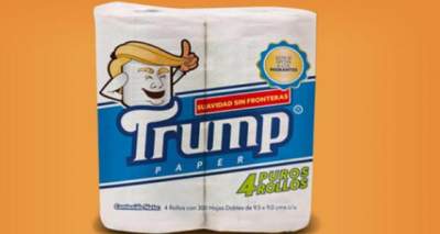 Mexicano crea papel higiénico marca 'Trump' en apoyo a inmigrantes